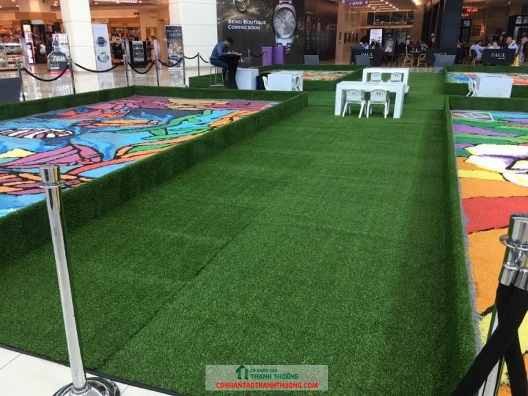 cỏ nhân tạo trang trí