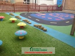 Cung cấp và thi công cỏ nhân tạo sân chơi, sân vườn tại Hải Phòng
