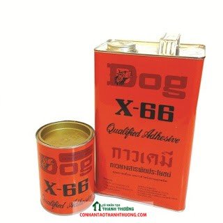 Keo con chó dán cỏ nhân tạo