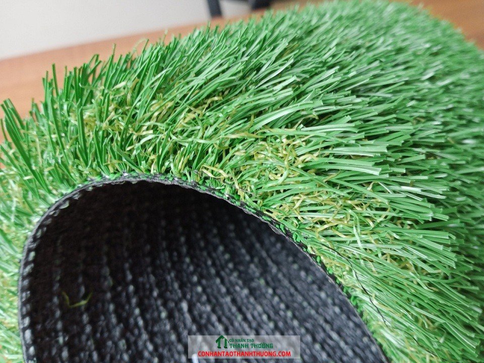 Cỏ nhân tạo sân bóng không dùng cát và hạt cao su