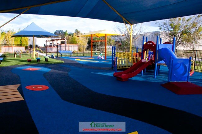 thi công sân chơi trẻ em