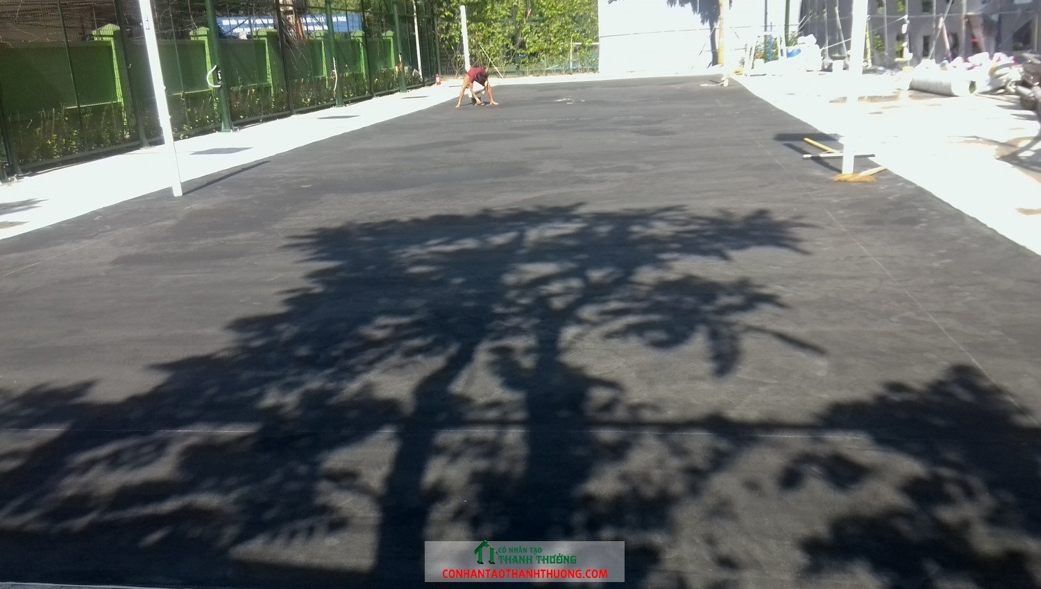 Cung cấp và thi công sơn sân bóng chuyền