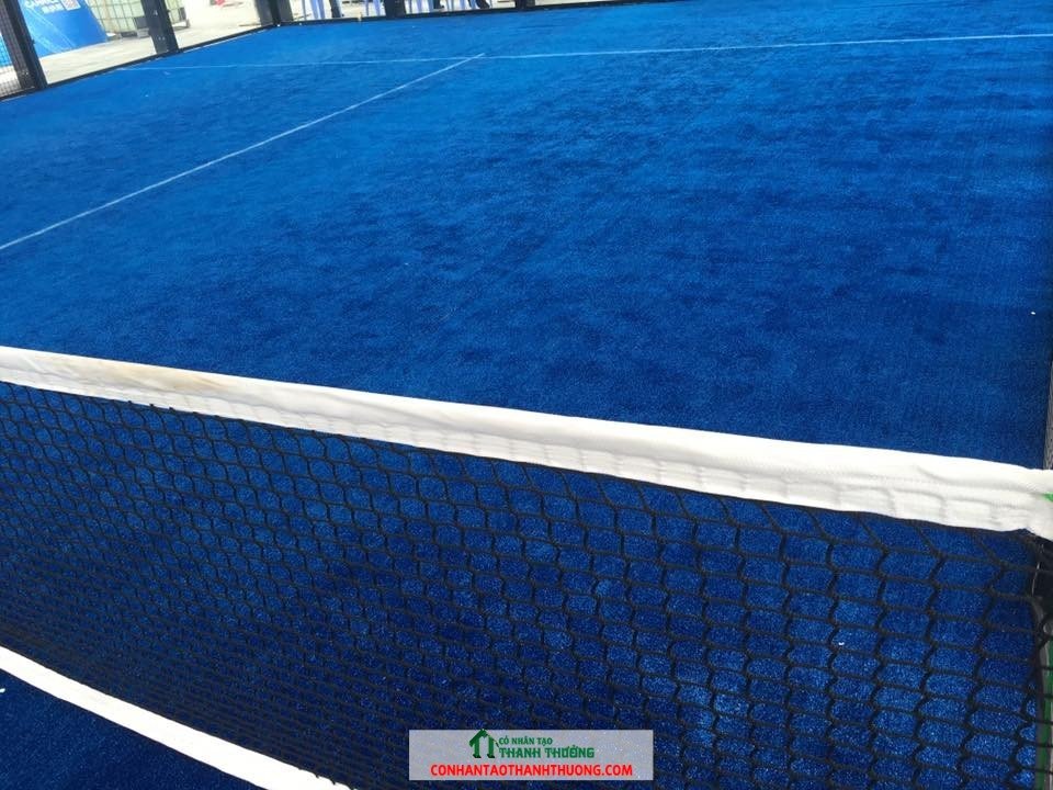 Thi công sân tennis cỏ nhân tạo