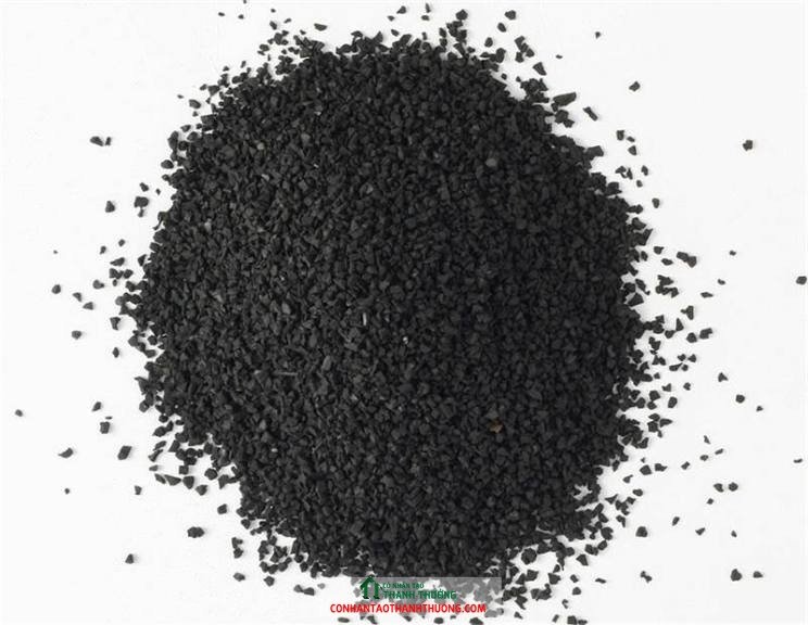 Hạt cao su trải sân cỏ nhân tạo