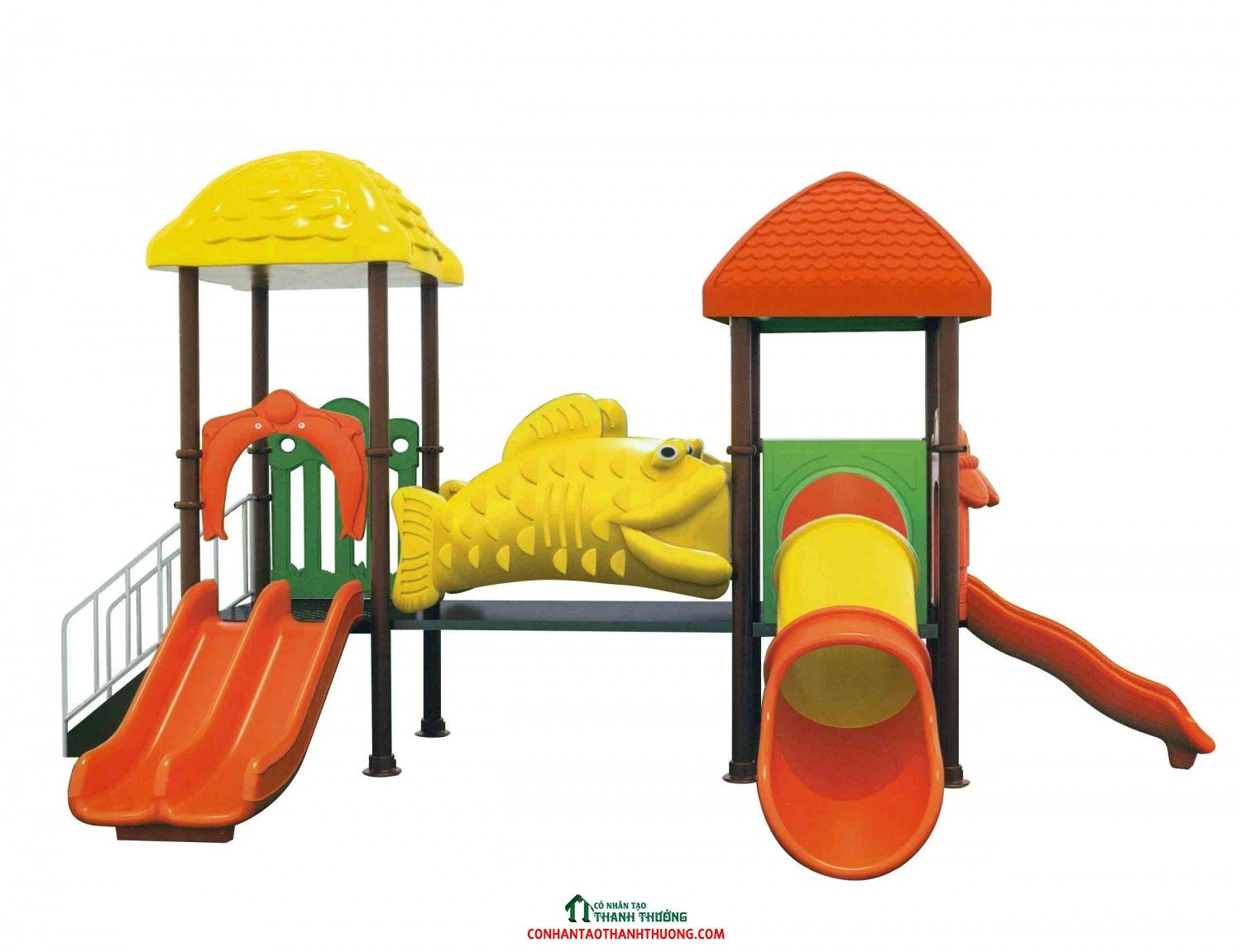 Bộ liên hoàn 2 khối cá vàng